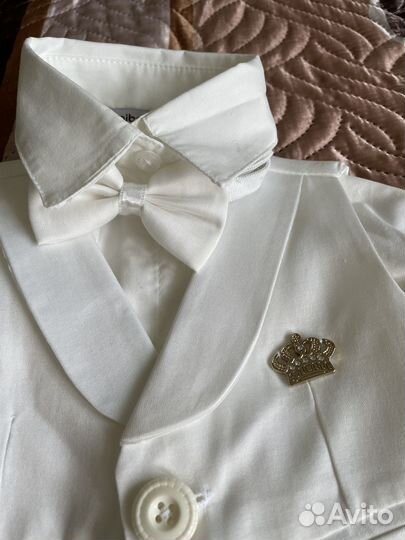 Костюм на выписку/праздник/крестины для мальчика