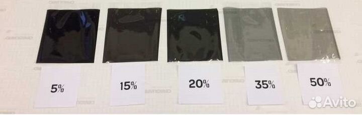 Съемная тонировка в отрез