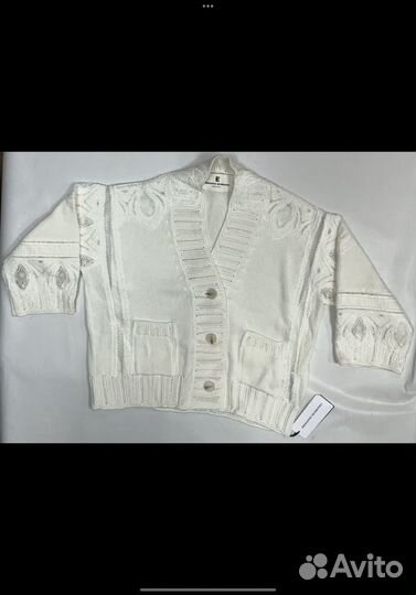 Кардиган Ermanno Scervino белый