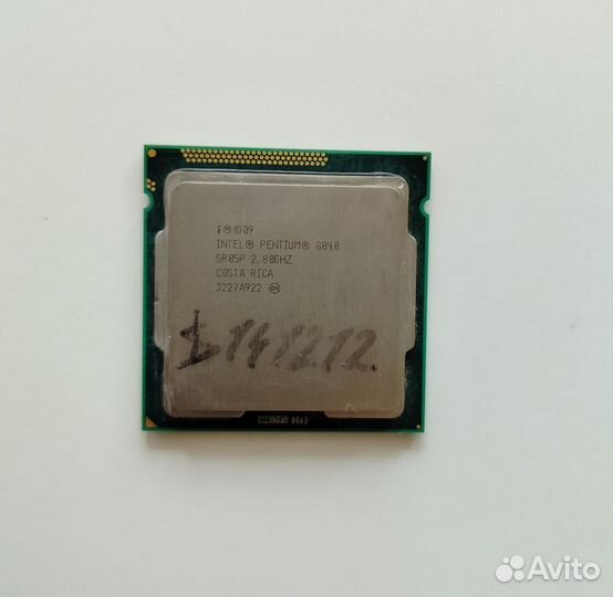 Процессор Celeron G1840 и Pentium G840