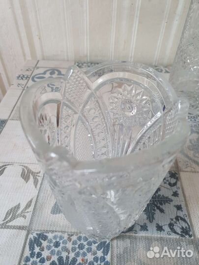 Ваза хрустальная СССР