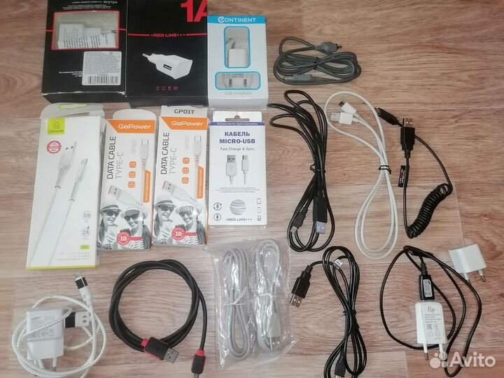 Кабели Micro -USB,Type-C,Мini-Usb