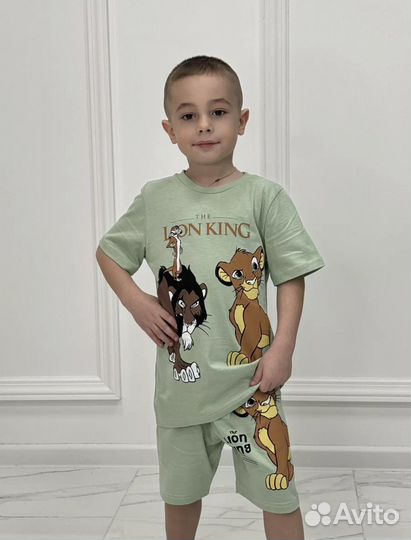 Костюм летний детский 98, 104,110,116,122