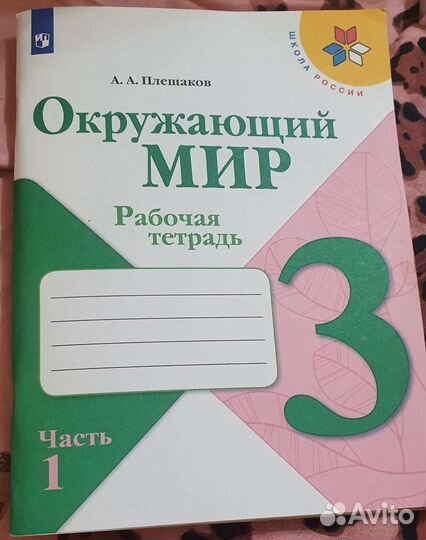 Рабочая тетрадь окружающий мир 3 класс