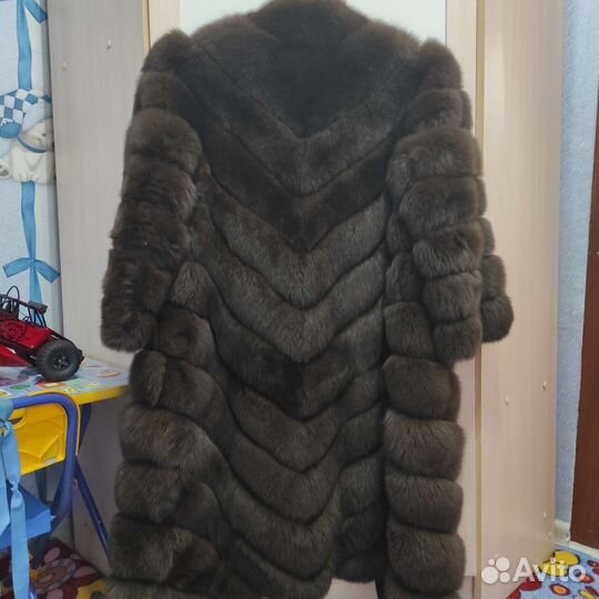 Шуба из песца