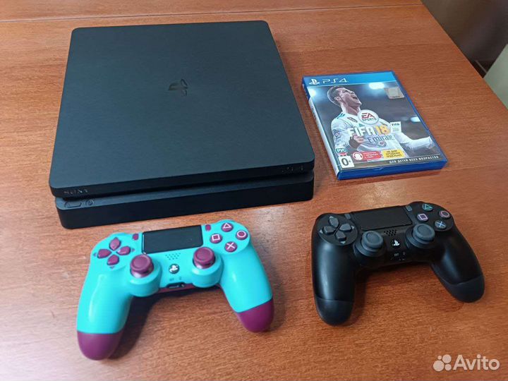 PS4 slim + игры Sony Playstatiom 4