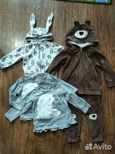 Одежда для девочек двойняшек до года