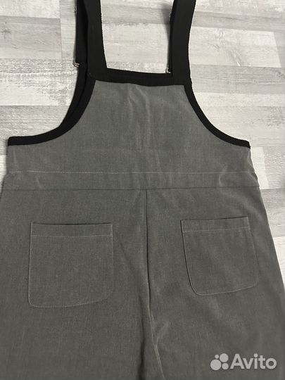 Женские брюки комбинезон 46