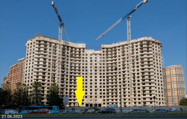 138 м2 на 1 линии Коломяжского