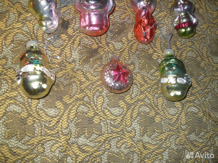 Елочные игрушки СССР