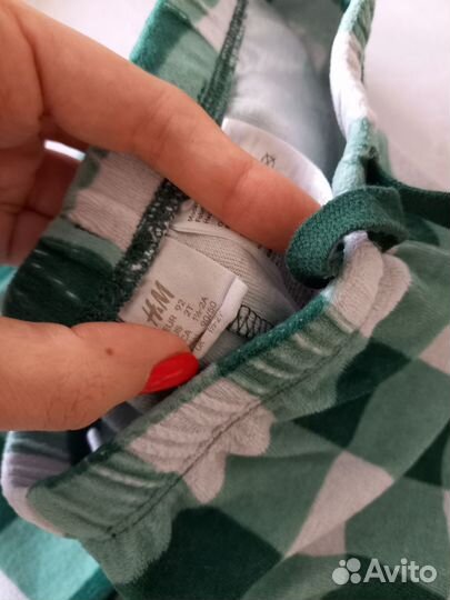 Пижама на мальчика 92 h&m