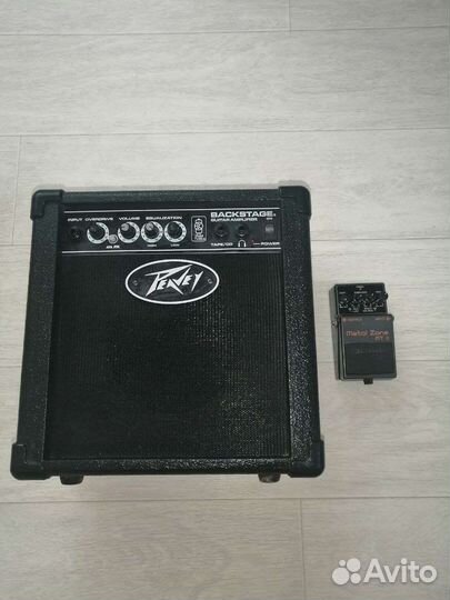 Гитарный усилитель, педаль, boss MT-2 Metal Zone