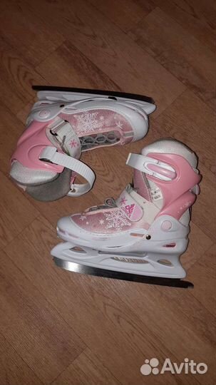 Коньки раздвижные для девочки 30 33