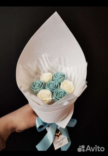 Букет из шоколадных роз