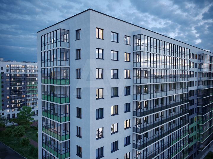 Квартира-студия, 27,3 м², 8/12 эт.