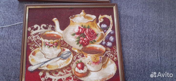 Вышивка ручной работы картина