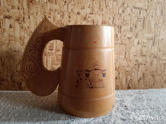 Кружка деревянная Вятка СССР
