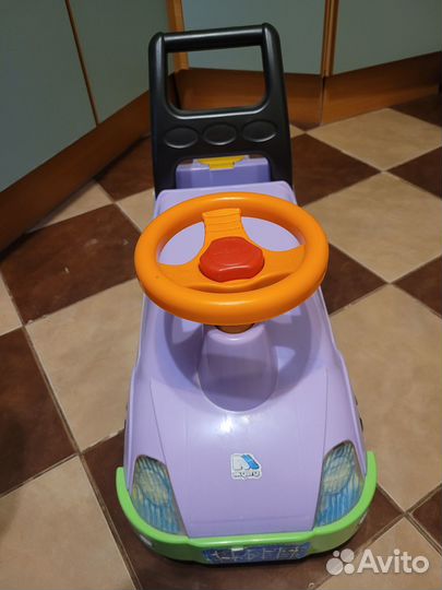 Машинка-каталка Пикап (Полесье)