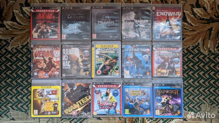PS3 игры (rare)