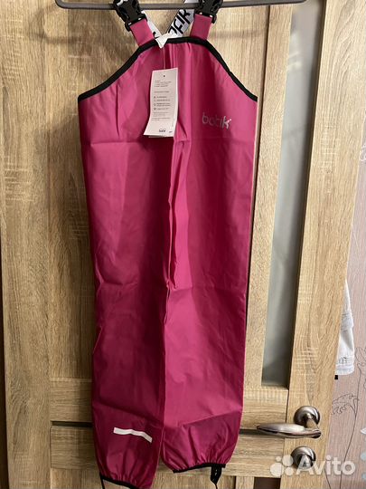 Полукомбинезон для девочки не промокаемый фуксия р