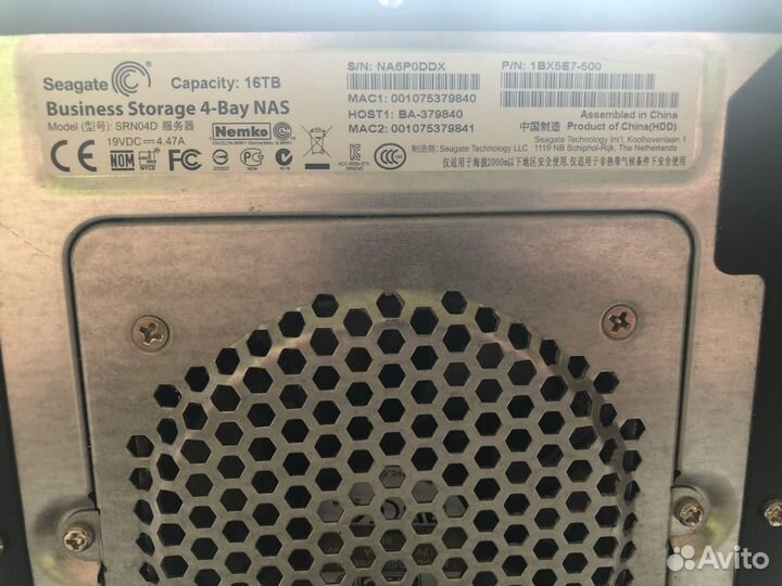 NAS-сервер Seagate Business Storage 4-bay