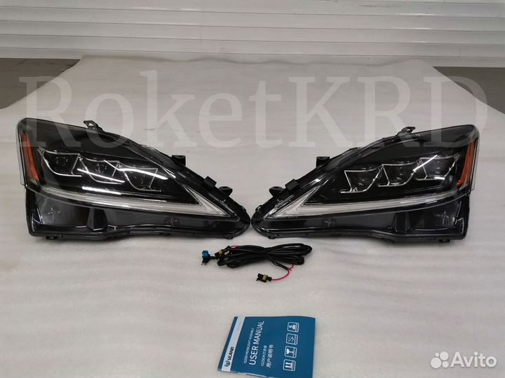 Фары Lexus IS250 стиль lx570 LED