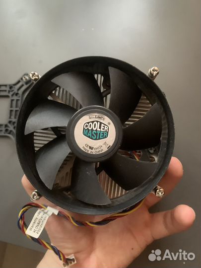 Кулер процеccорный боксовый с крепление 115х