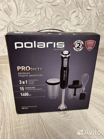 Блендер Polaris PHB 1487 черный