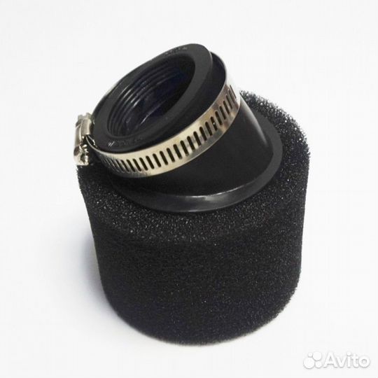 Фильтр воздушный нулевик d-38мм угол 45 питбайки