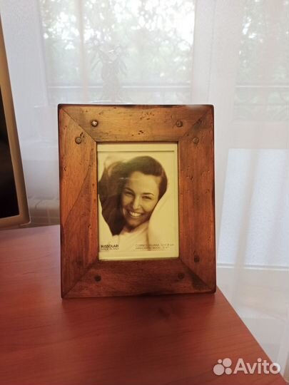 Новая фоторамка под фото 13х18см нат. дерево