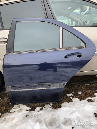 Дверь задняя левая Mercedes W220 1998-2005