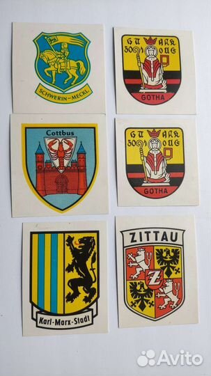 Переводили знаки гербы Германия 6 штук