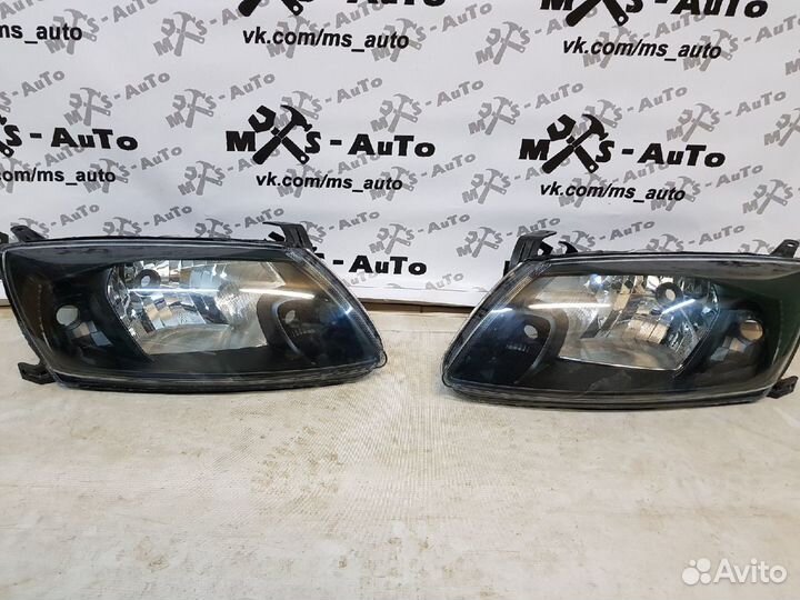 Фары гранта черные матовые тюнинг