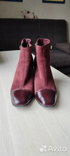 Ботильоны натуральная кожа