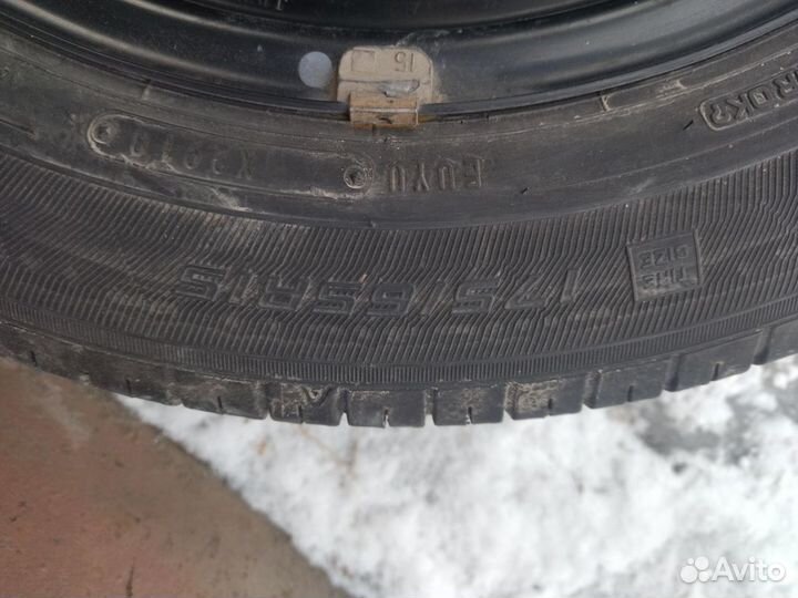 Комплект летних колес goodyear R15