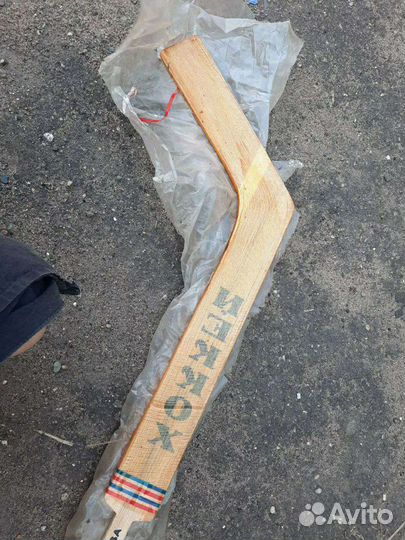 Хоккейная клюшка,вратарская,1984 года выпуска