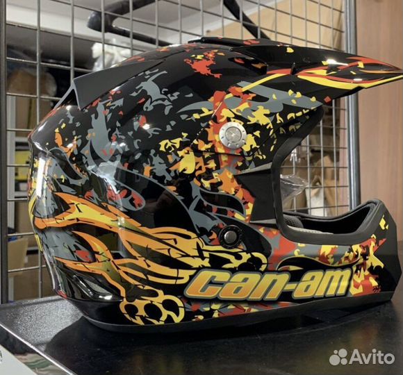 Шлем для мотокросса детский