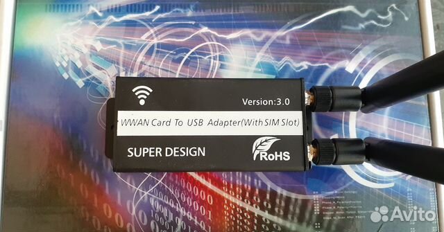 USB 3.0 бокс-переходник для 4g-модема ngff m2