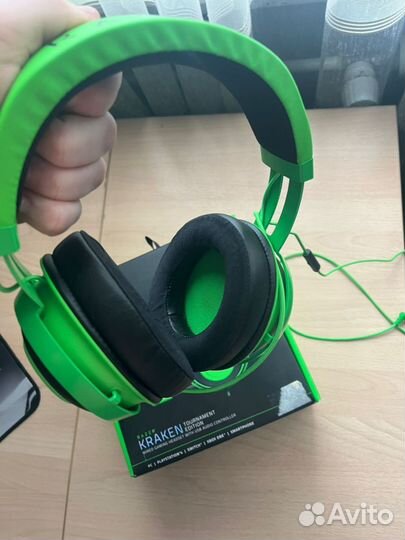 Игровые наушники razer kraken