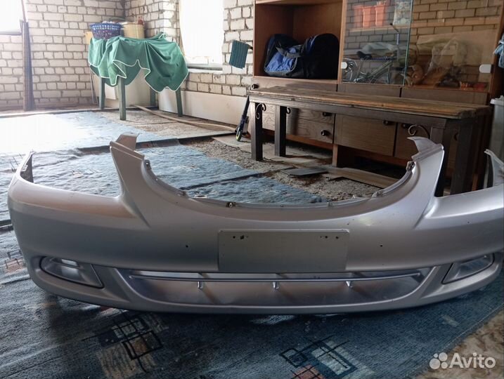 Бампер хундай акцент передный