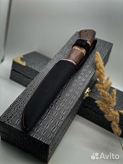 Нож имитация Дамаска