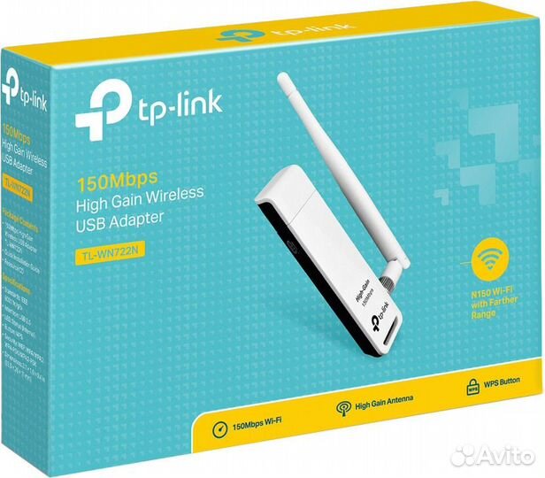 Wi-Fi адаптер TP-link TL-WN722N