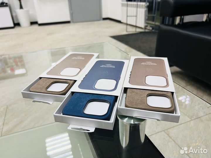 Чехол Magsafe iPhone 15 Pro FineWoven Новые