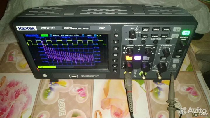 Новый осциллограф Hantek DSO2C10 (2D15) +AWG