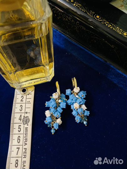 Серьги- ландыши