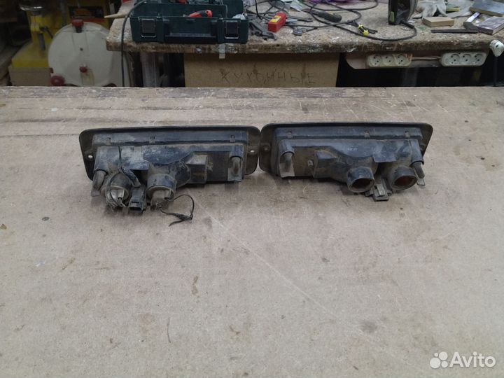 Задние фонари в бампер митсубиси паджеро 2