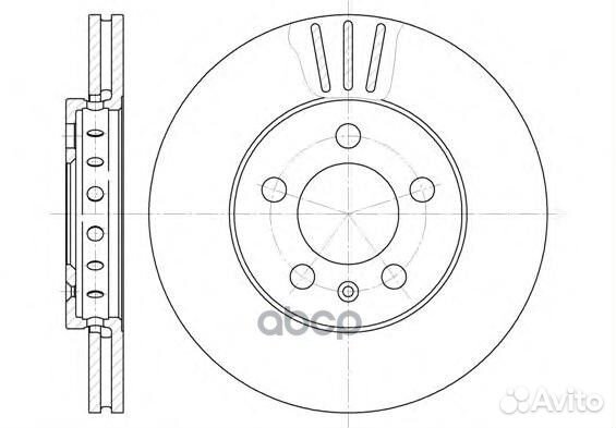 6545.10 диск тормозной передний Audi A2/A3,VW