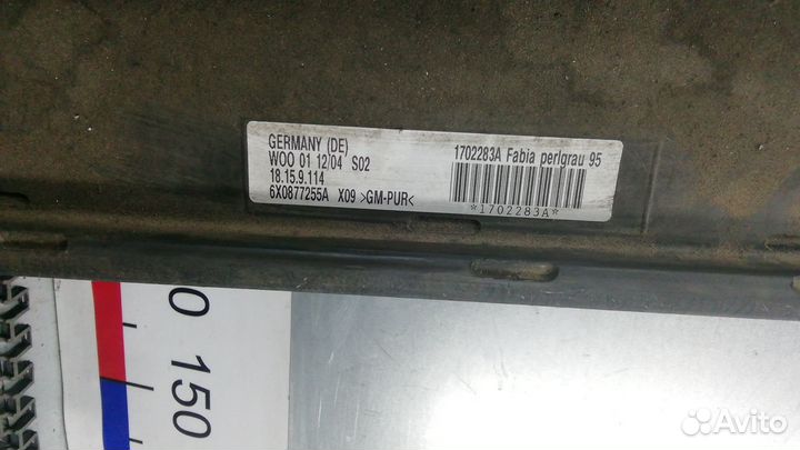 Люк Skoda Fabia I (1999–2007)