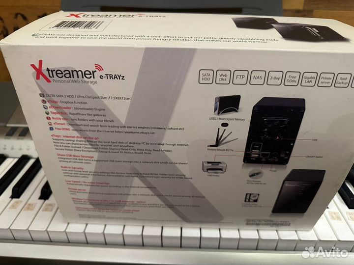 Сетевое хранилище Xtreamer e-trayz