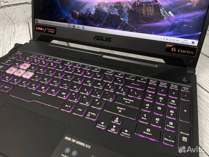 Игровой Ноутбук asus TUF Gaming Ryzen 5 4600H\GTX
